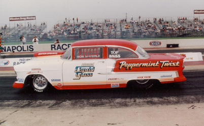 Peppermint Twist 1955 Chevy Pro Sprotsman Pro Glass